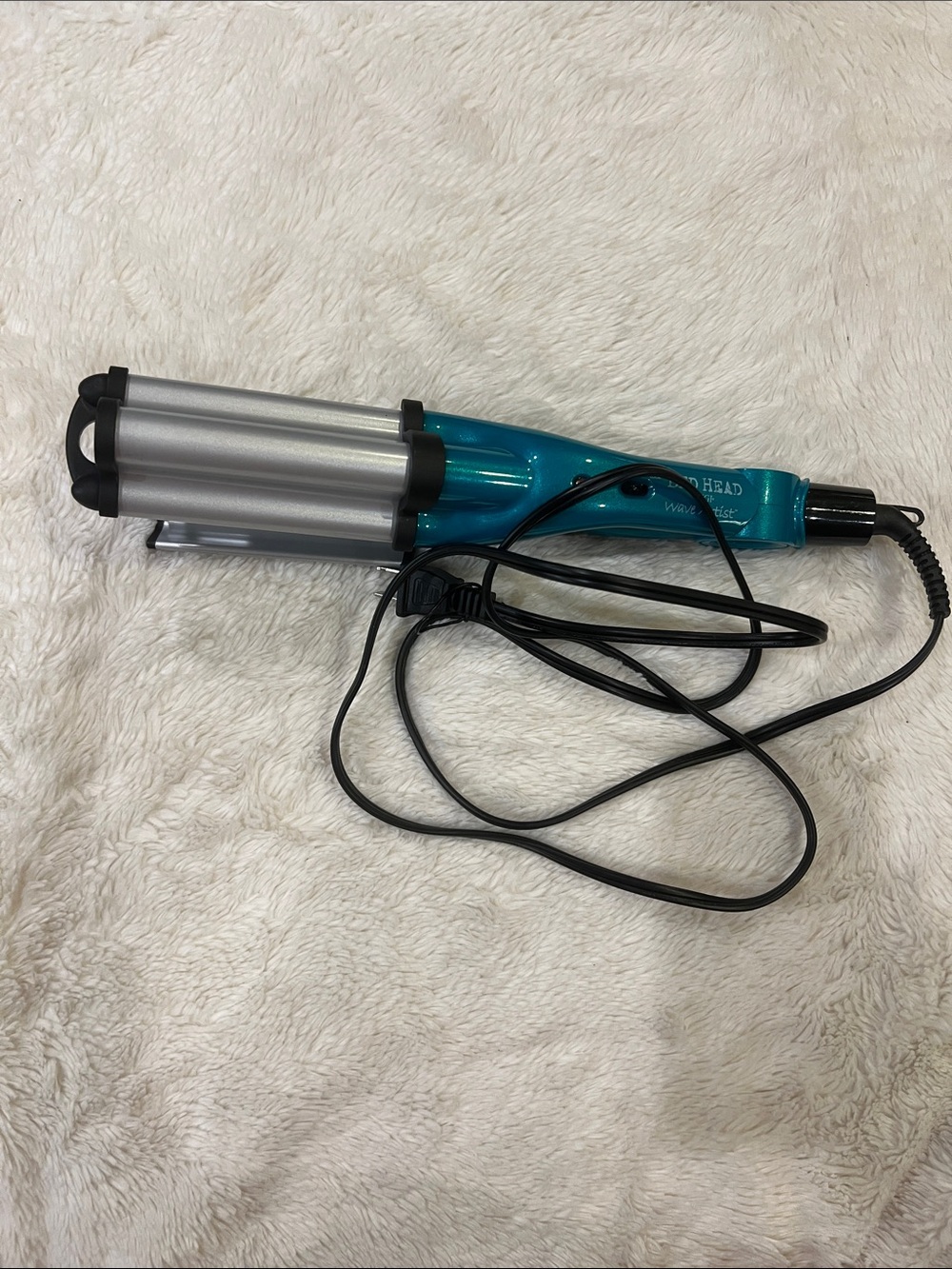 Bed Head Tigi Wave Artist Crimper in Teal and Silver